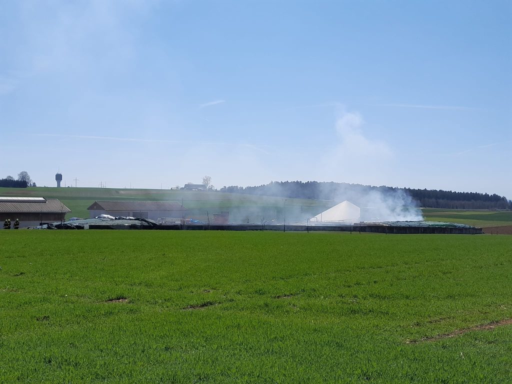 Brand in Trocknungsanlage in Hochmössingen