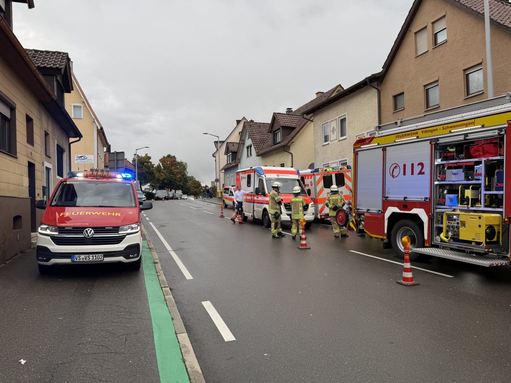 Rettungswagenbesatzung benötigt Rettung