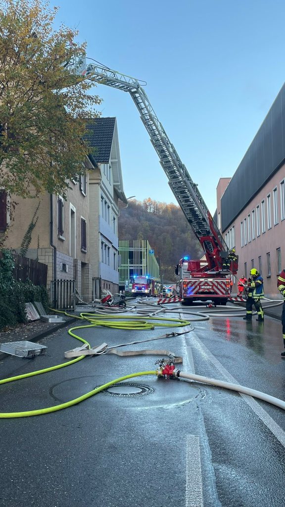 Wohnungsbrand in Oberndorf