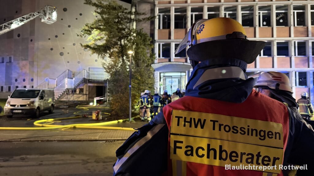 Brand an Trossinger Solwegschule