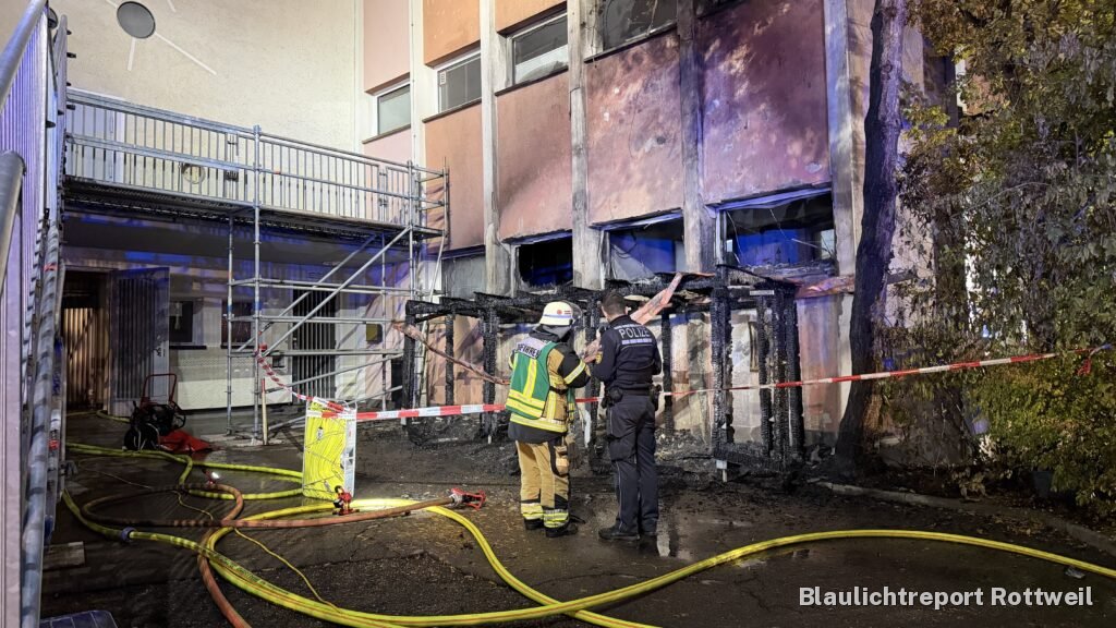 Brand an Trossinger Solwegschule – Bild 3